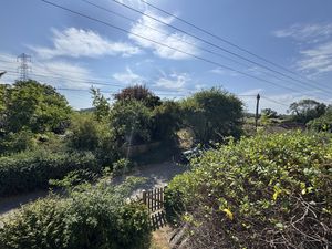 VIEW FROM BEDROOM WINDOW- click for photo gallery
